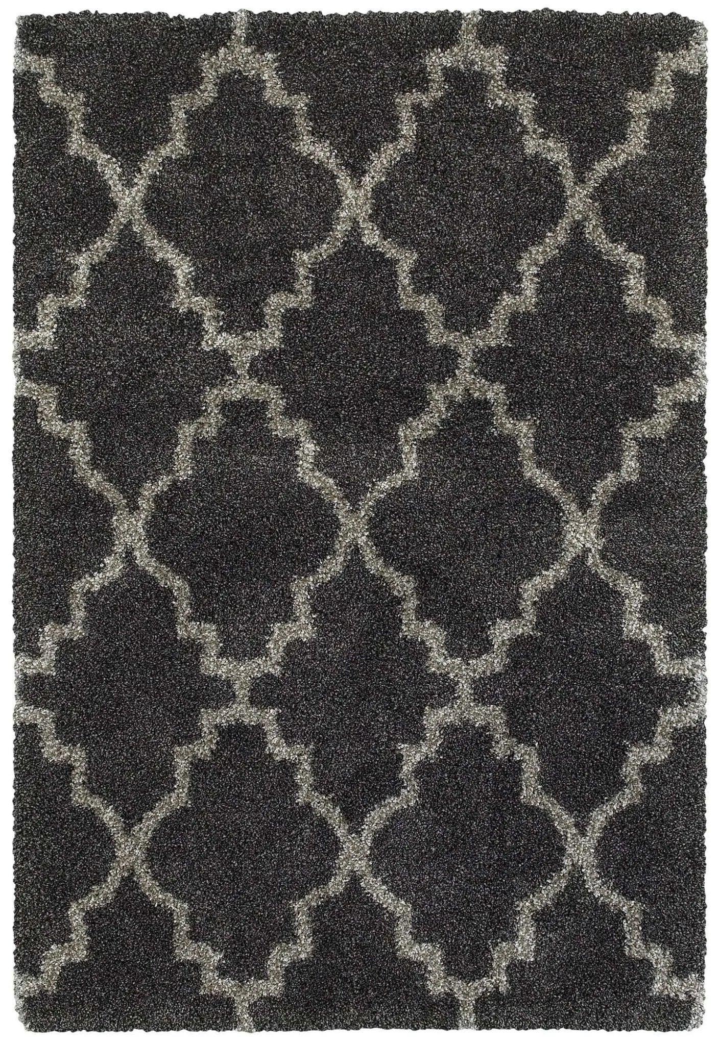 Henderson 92k Charcoal/ Grey Rug - Baconco