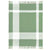 Highland 80285PGW Pastel Green/White Throw Blanket - Baconco