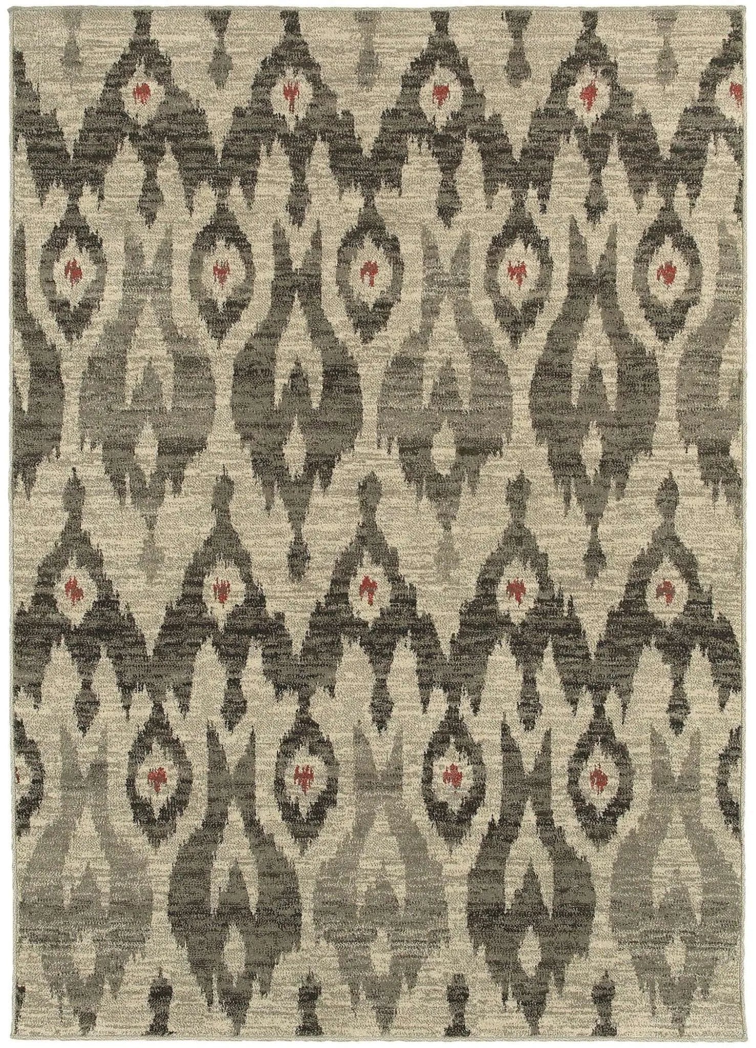 Highlands 6301e Ivory/ Grey Rug - Baconco