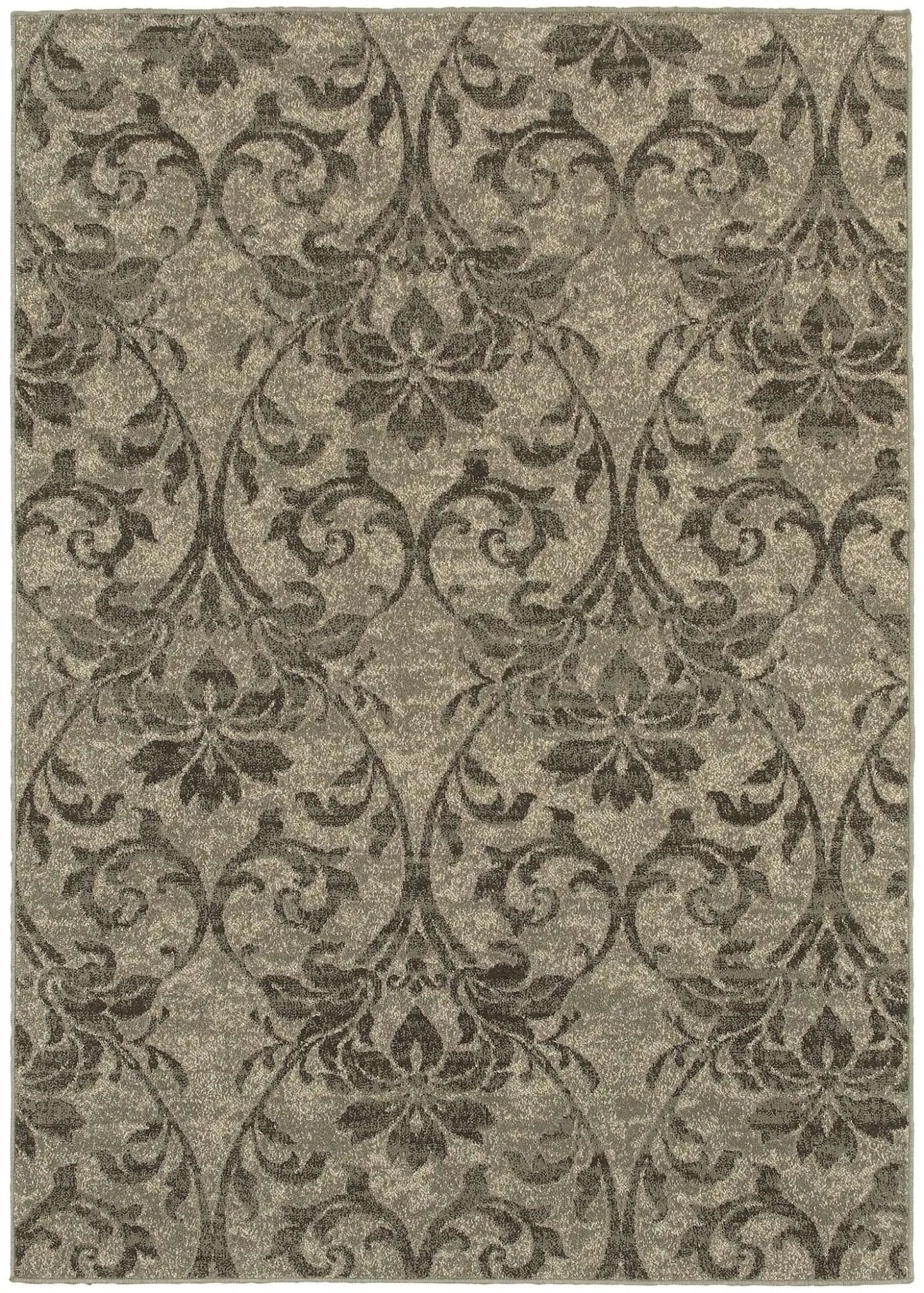 Highlands 6609c Grey/ Ivory Rug - Baconco