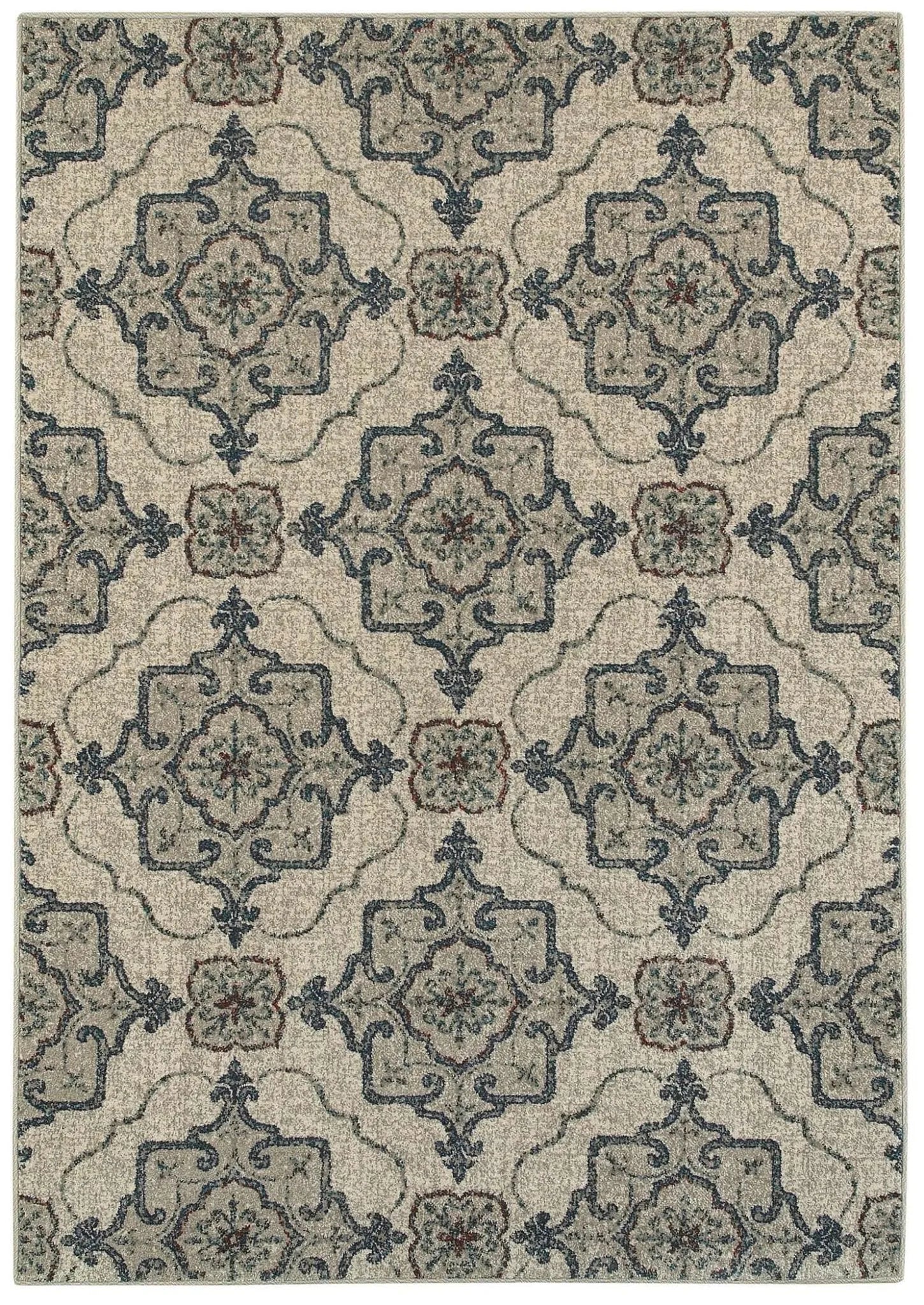 Highlands 6677a Beige/ Grey Rug - Baconco