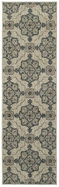 Highlands 6677a Beige/ Grey Rug - Baconco