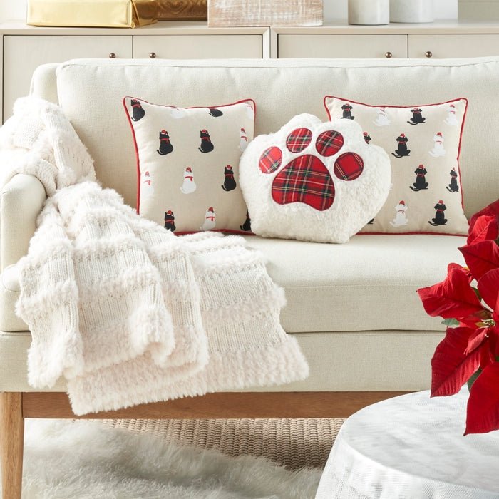 Holiday Pillow L1965 Ivory Pillow - Baconco