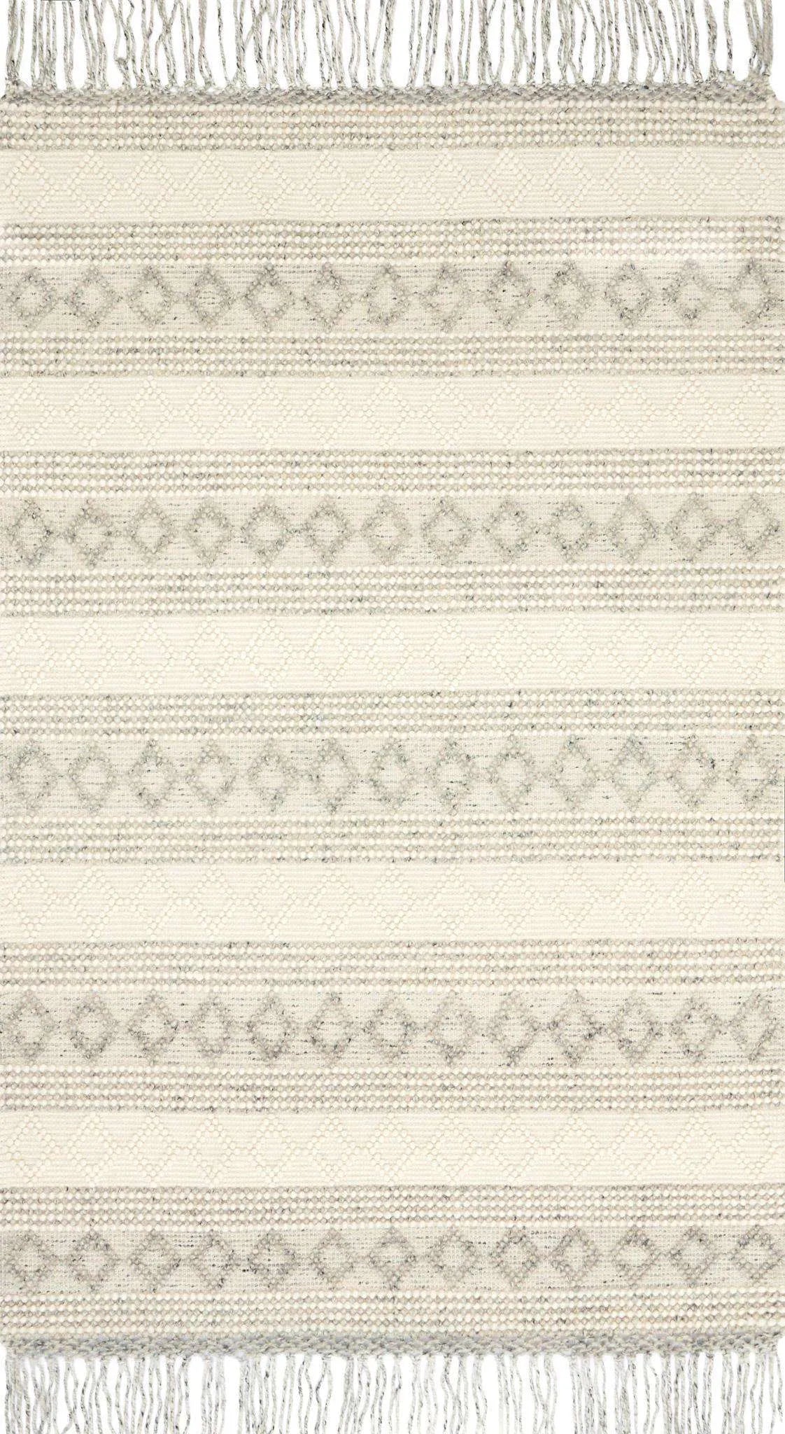 Holloway by Magnolia Home YH-01 Grey/Ivory Rug - Baconco