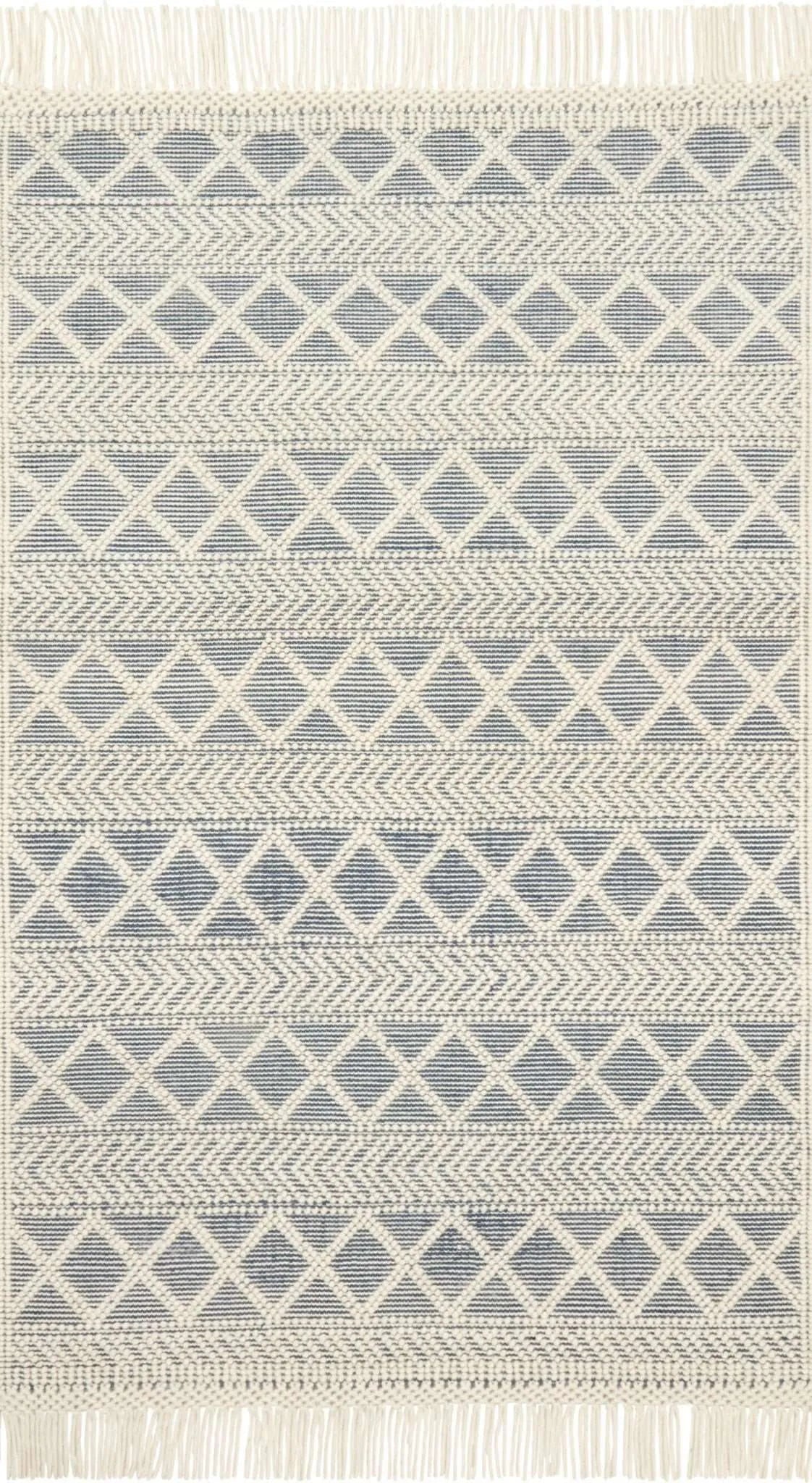 Holloway by Magnolia Home YH-03 Navy/Ivory Rug - Baconco