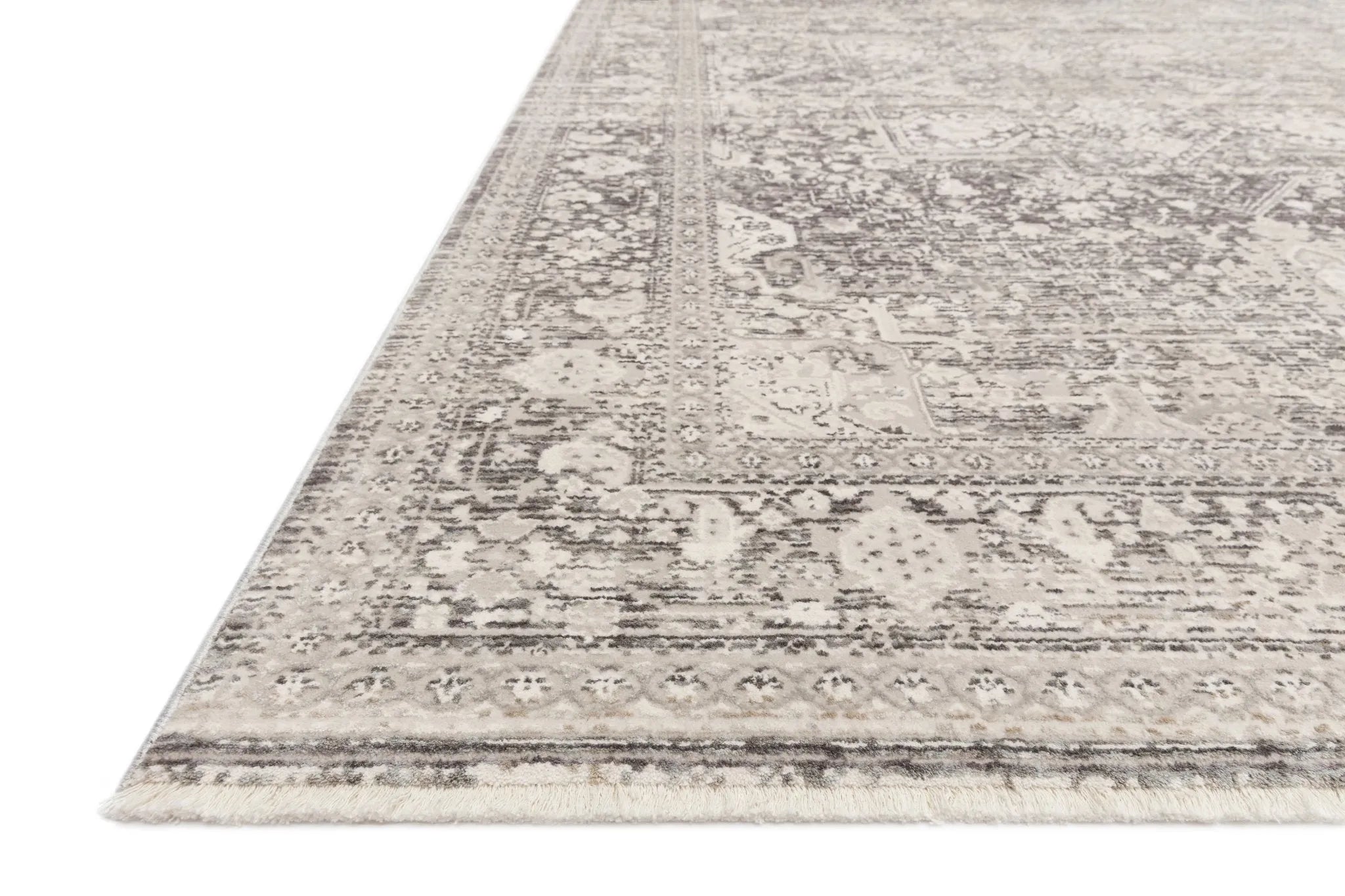 Homage HOM-04 Ivory / Grey Rug - Baconco