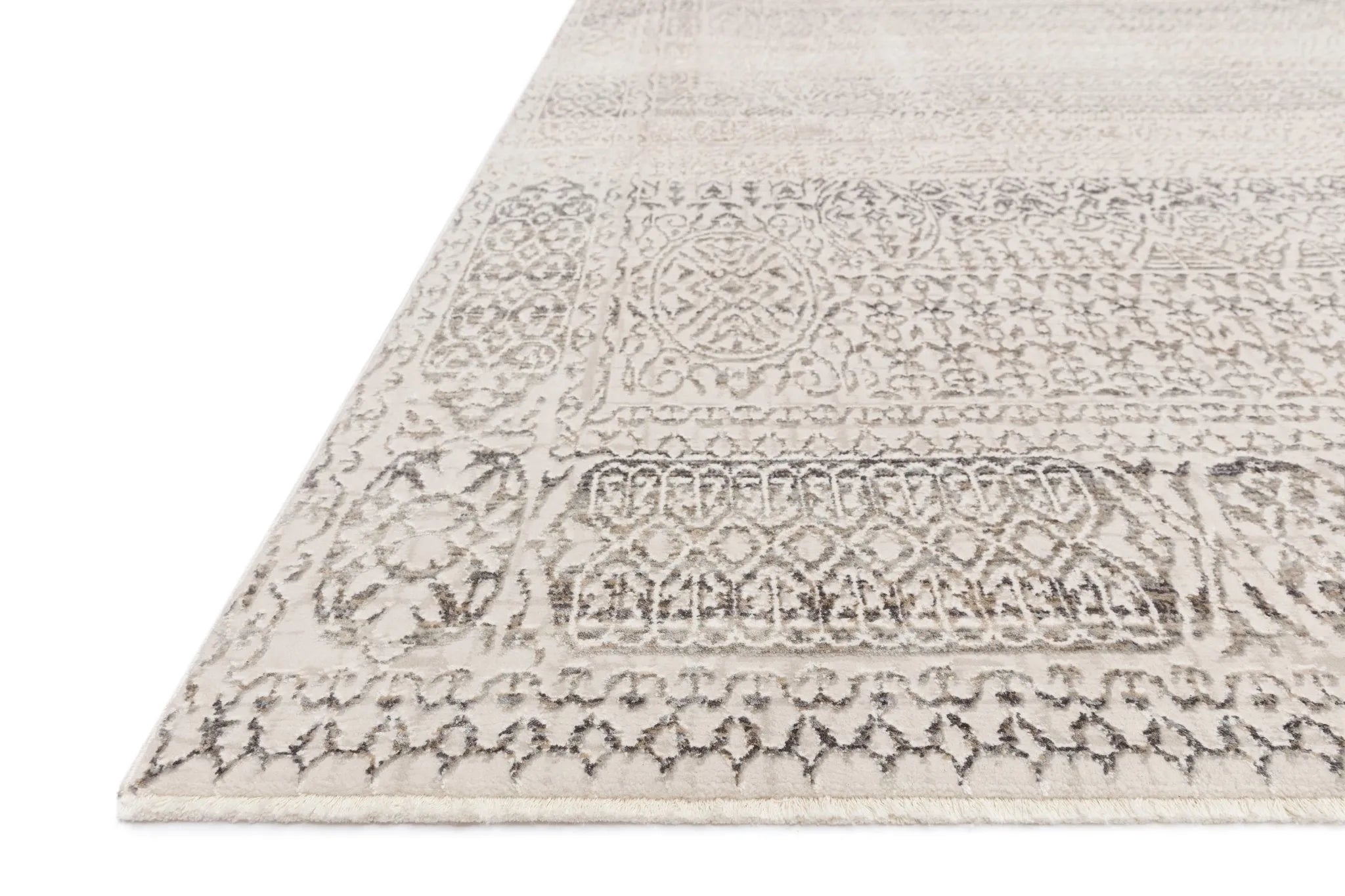 Homage HOM-05 Ivory / Silver Rug - Baconco