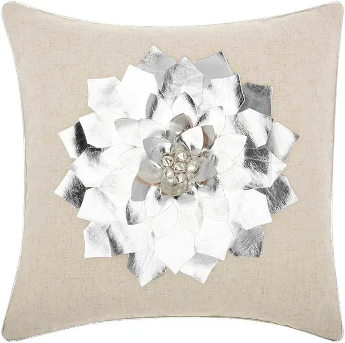 Home for the Holiday L1441 Silver Pillow - Baconco