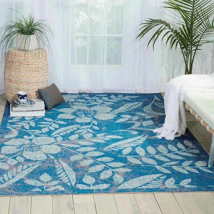 Home & Garden RS108 Blue Rug - Baconco