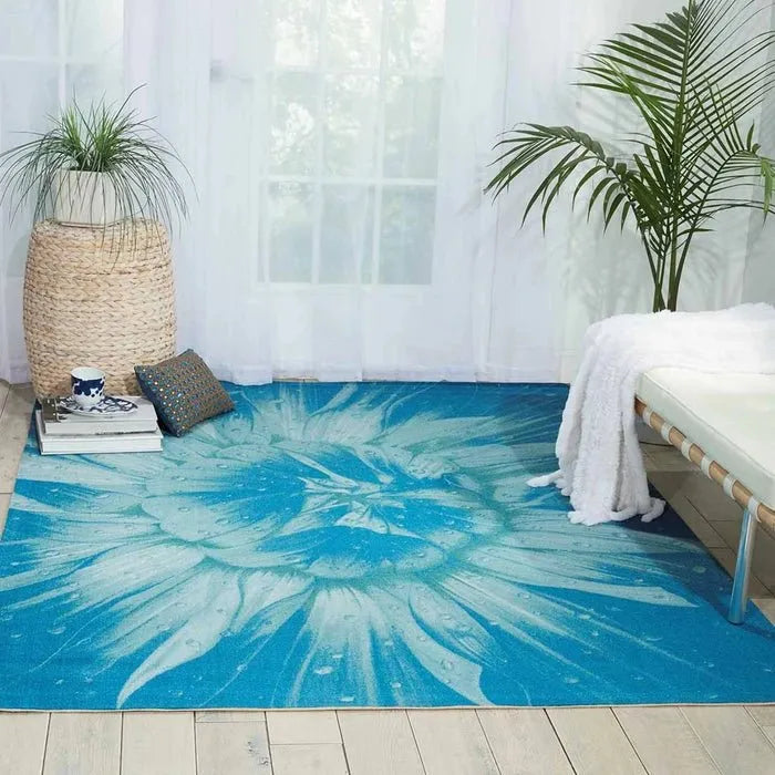 Home & Garden RS110 Blue Rug - Baconco