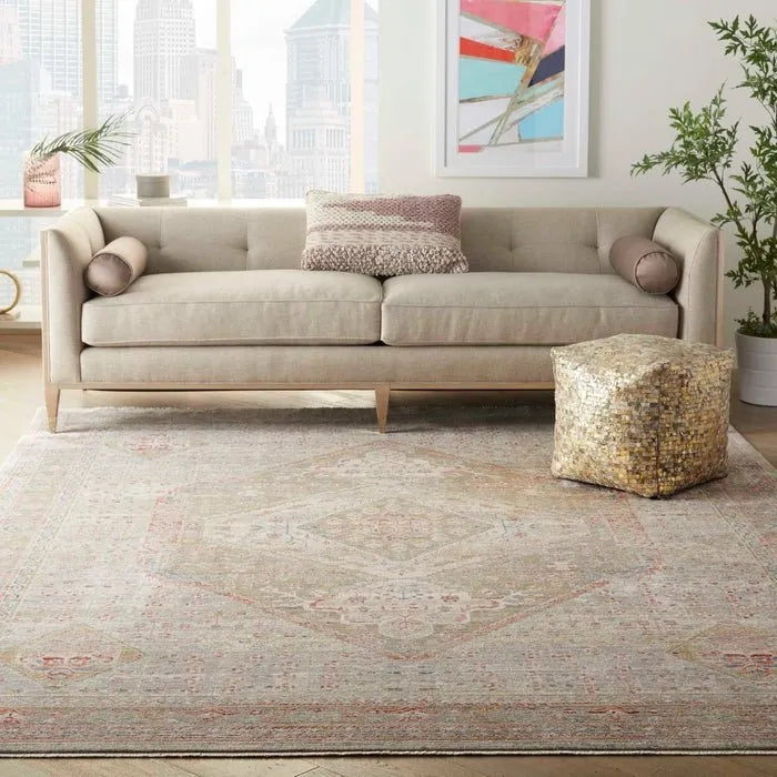 Homestead HMS03 Beige/Grey Rug - Baconco