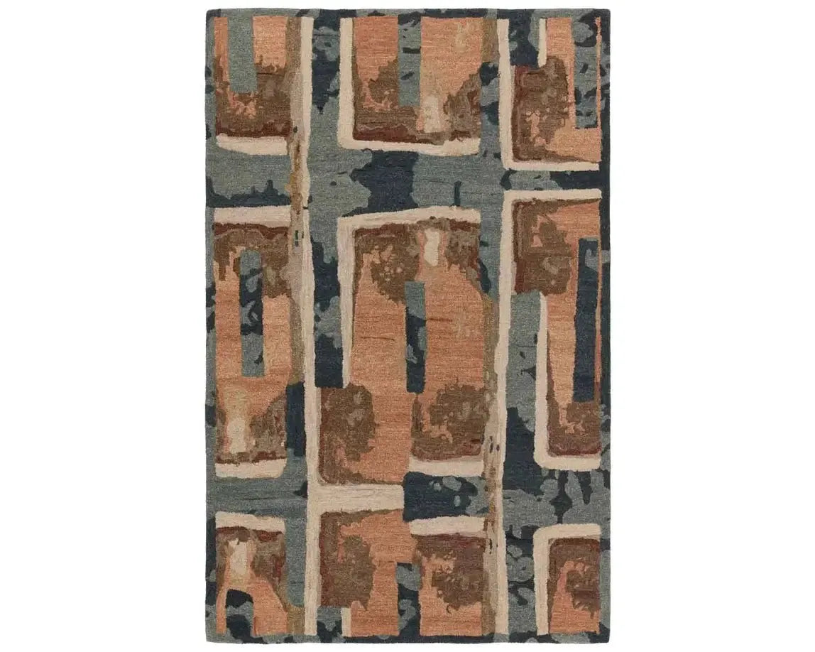 Honeycomb HNC04 Brown/Grey Rug - Baconco