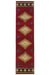 Hudson 087K Red/ Green Rug - Baconco