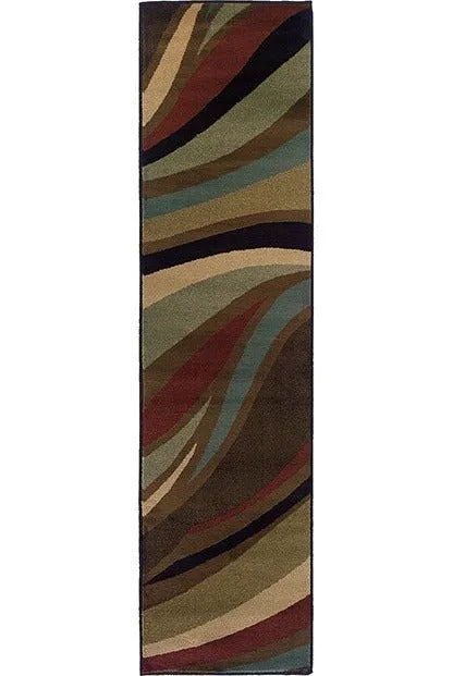 Hudson 2666F Brown/ Brown Rug - Baconco