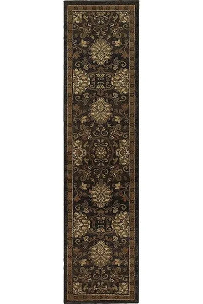 Hudson 42G Brown/ Beige Rug - Baconco