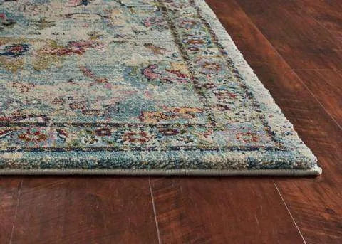 Hue 4705 Farrah Lt Blue Rug - Baconco