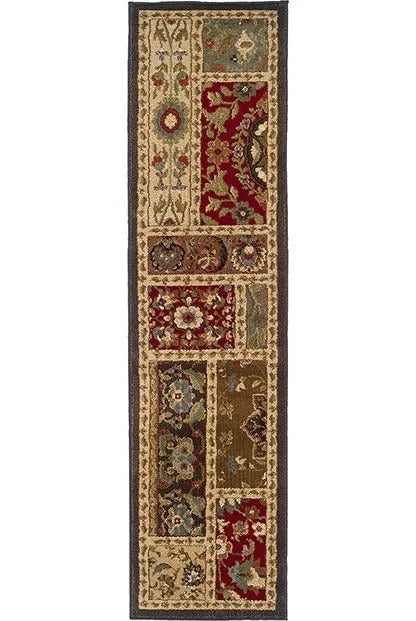 Huntington 1716C Beige/ Brown Rug - Baconco