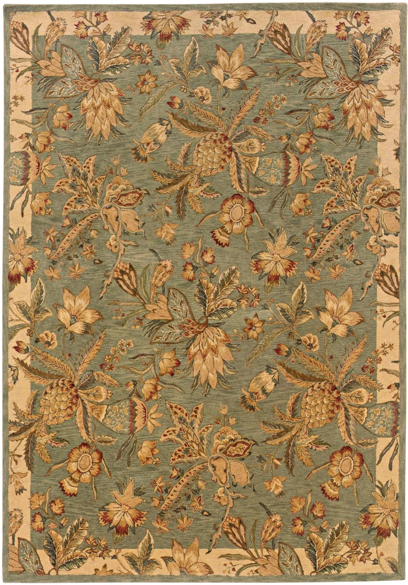 Huntley 19103 Blue/ Ivory Rug - Baconco