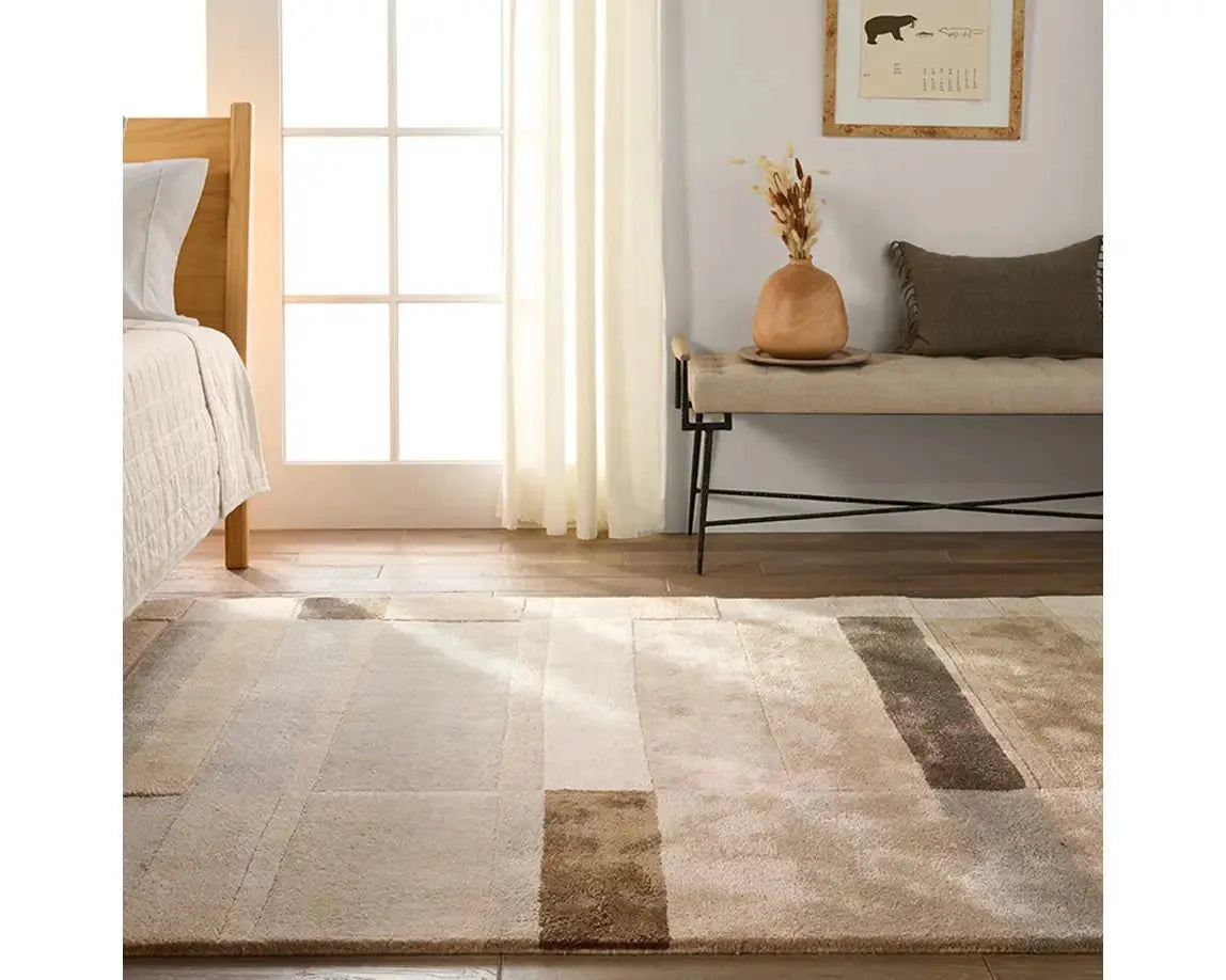 Iconic ICO08 Beige/Cream Rug - Baconco