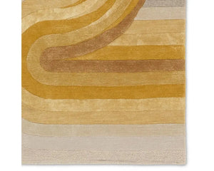 Iconic ICO13 Cream/Yellow Rug - Baconco