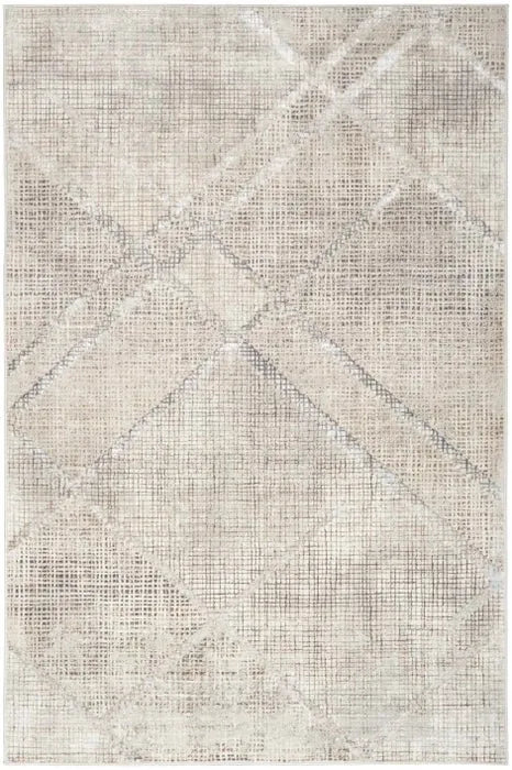 Iliana ILI03 Grey Area Rug - Baconco