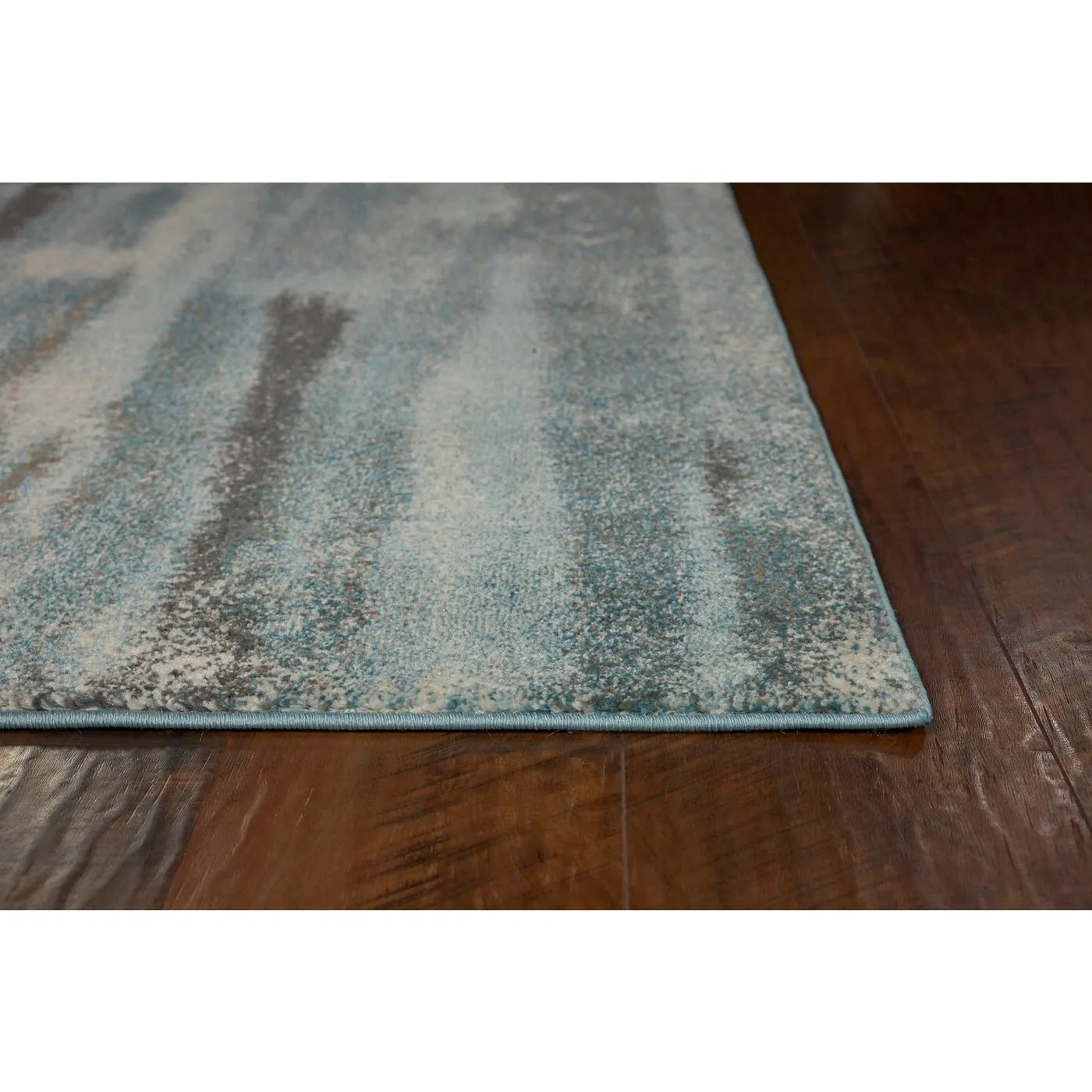 Illusions 6211 Moderne Teal Rug - Baconco