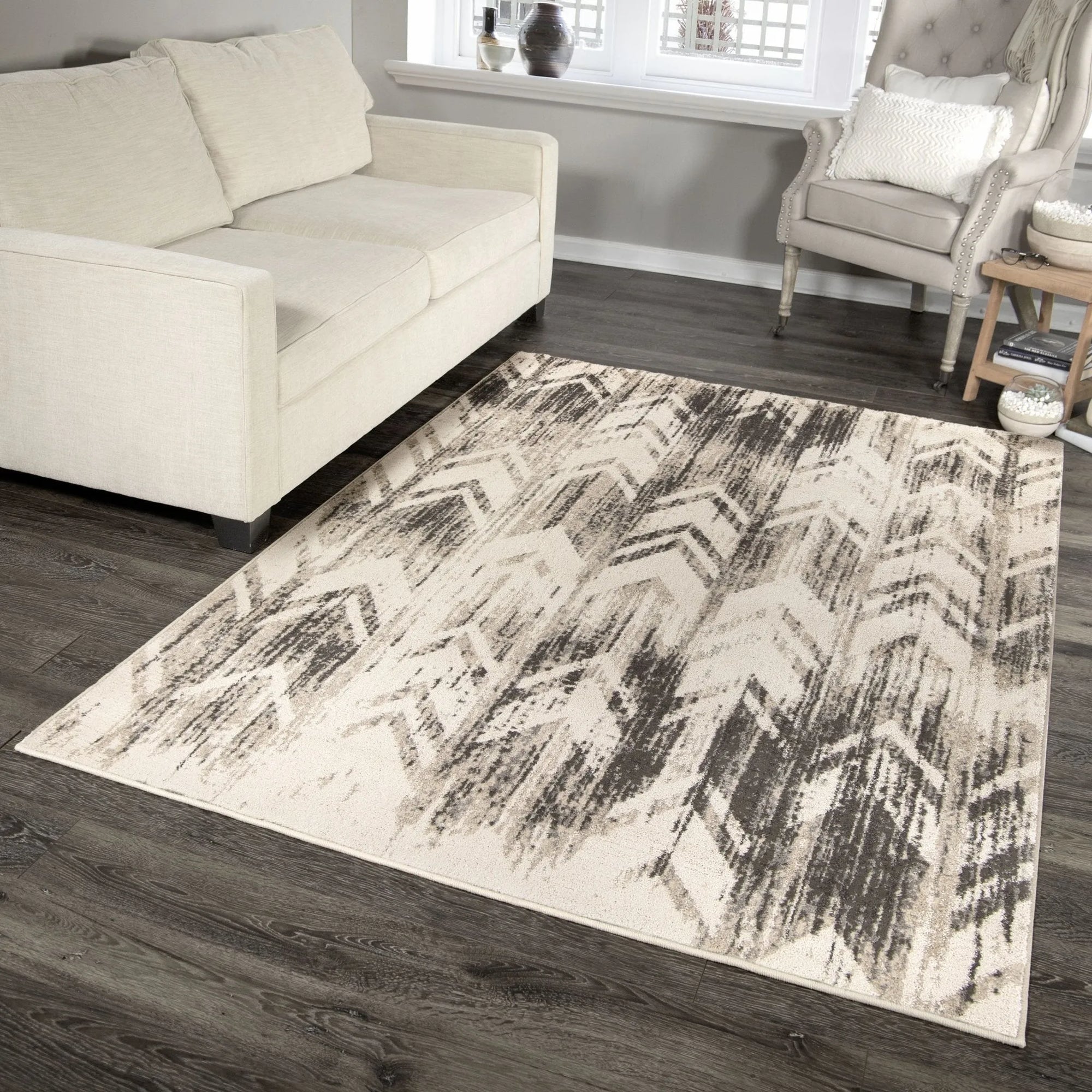 Illusions 9304 Kenyon Natural Rug - Baconco