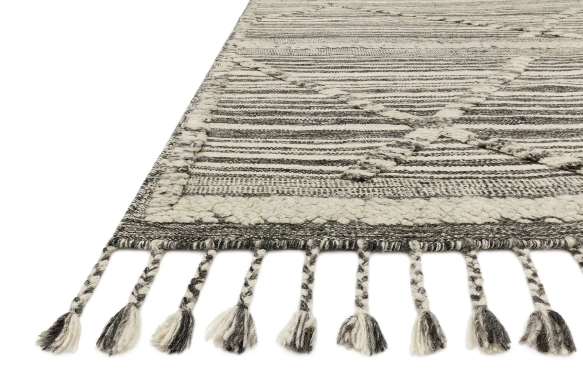 Iman Ima-01 Ivory/Charcoal Rug - Baconco