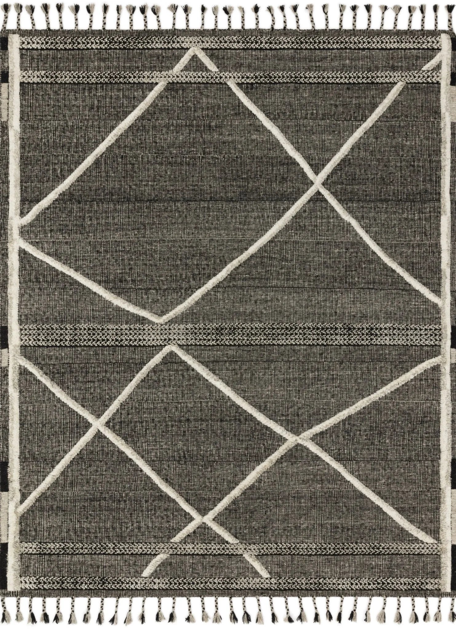 Iman Ima-02 Beige/Charcoal Rug - Baconco