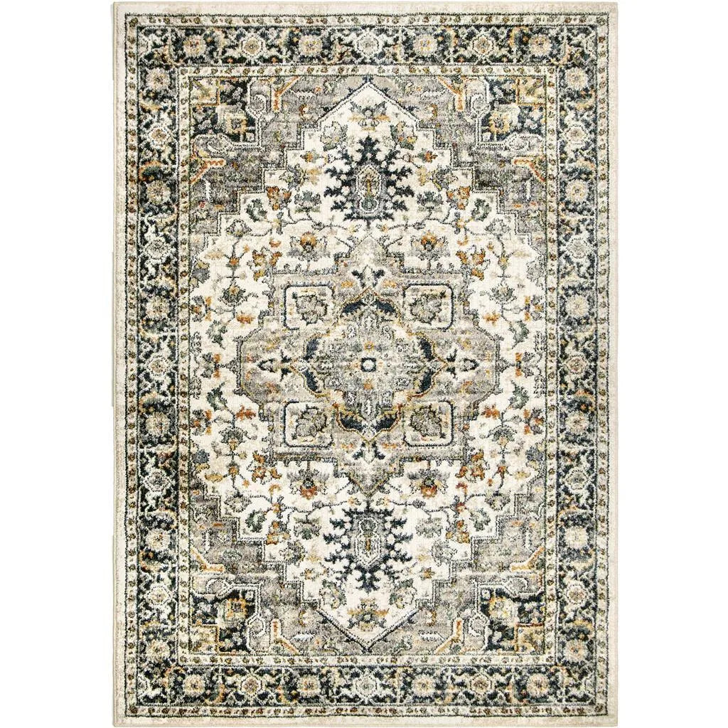 Imperial By Palmetto Living 9510 Heriz Distressed Ivory Rugs - Baconco