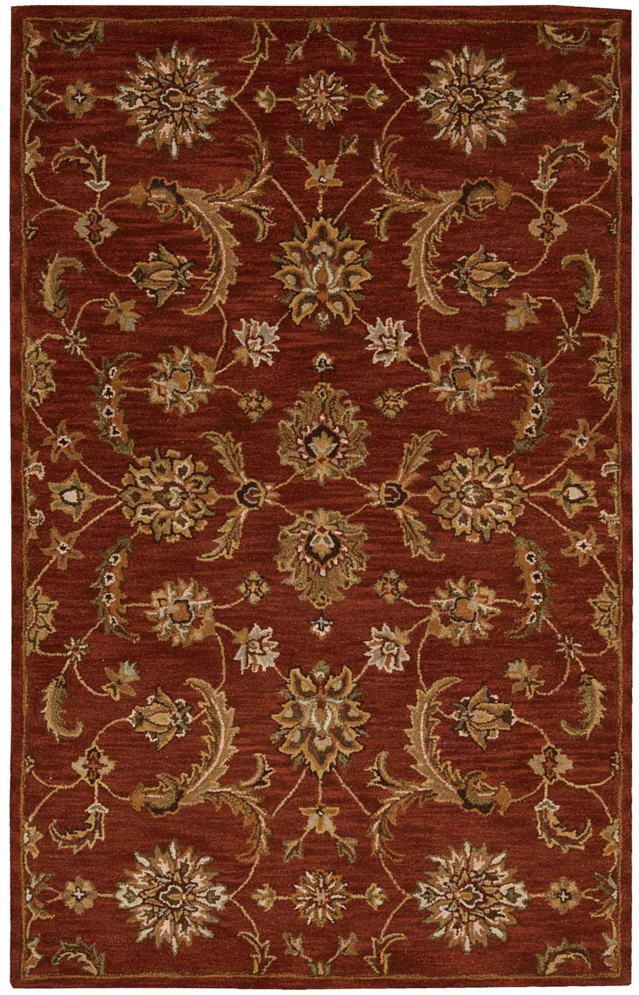 India House IH83 Brick Rug - Baconco