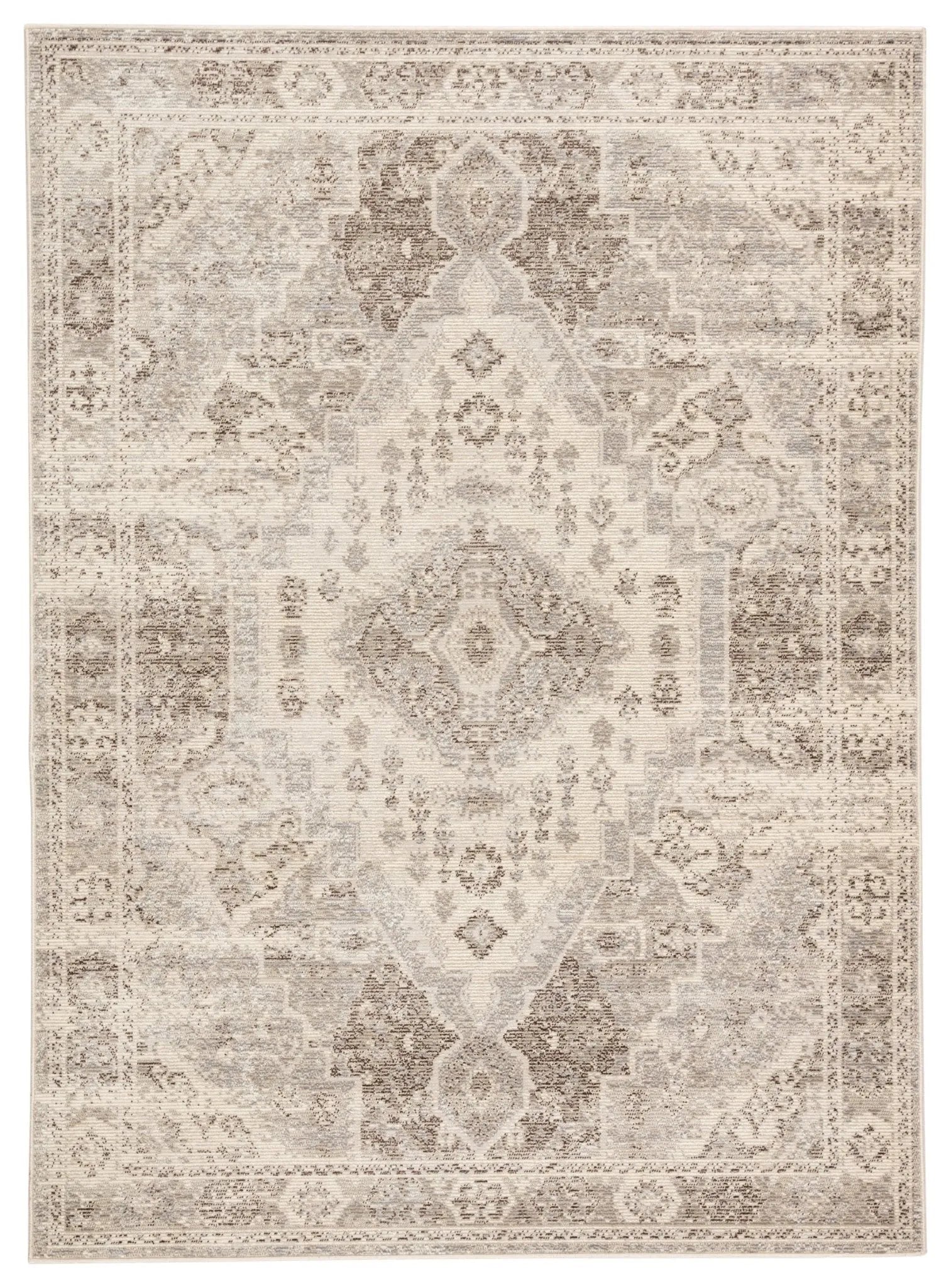 Indie Ide05 Farra Tan/Gray Rug - Baconco