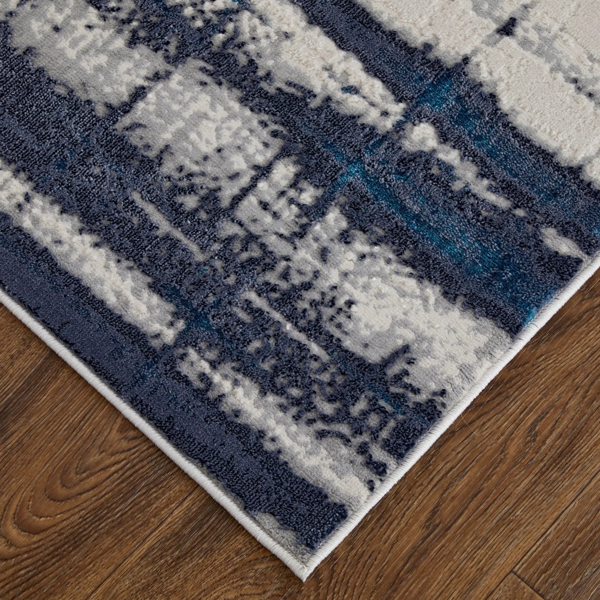 Indio IND39GZF Ivory/Blue Rug - Baconco