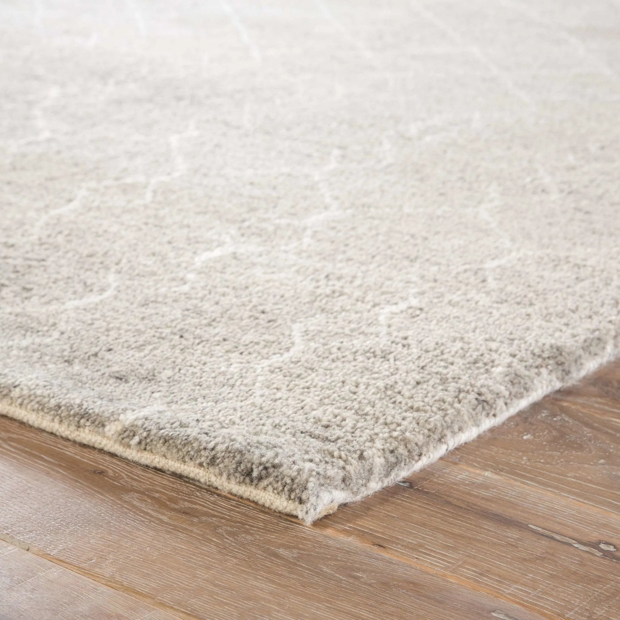 Indira IND02 Margo Flint Gray/Cloud Dancer Rug - Baconco