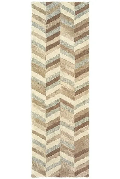 Infused 67005 Beige/ Grey Rug - Baconco