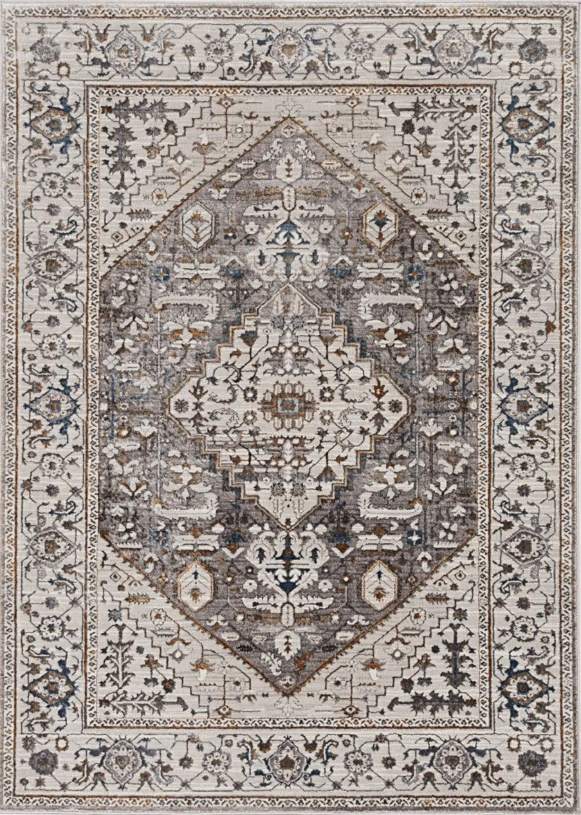 Inspire 7501 Grey Parisian Rug - Baconco