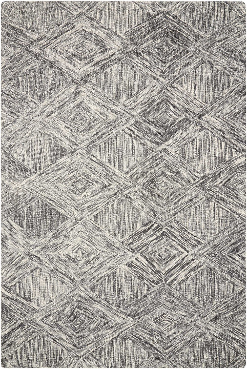 Interlock ITL01 Charcoal Rug - Baconco