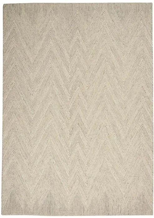 Interlock ITL04 Ivory/Grey Rug - Baconco