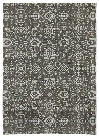 Intrigue INT09 Grey Rug - Baconco