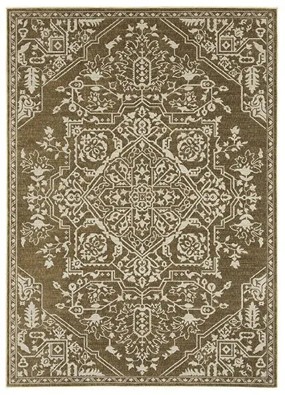 Intrigue INT11 Taupe Rug - Baconco