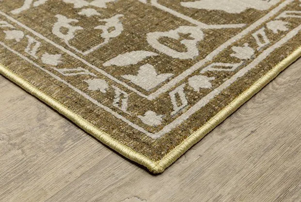 Intrigue INT11 Taupe Rug - Baconco