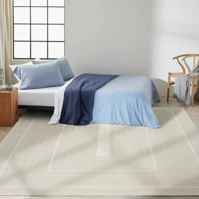 Irradiant (CK024) IRR02 Ivory Rug - Baconco