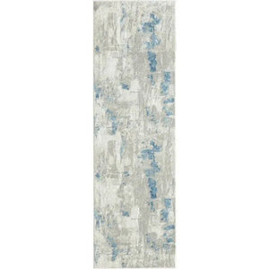 Isabella 81779GBU Grey/Blue Rug - Baconco