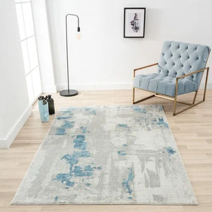 Isabella 81779GBU Grey/Blue Rug - Baconco