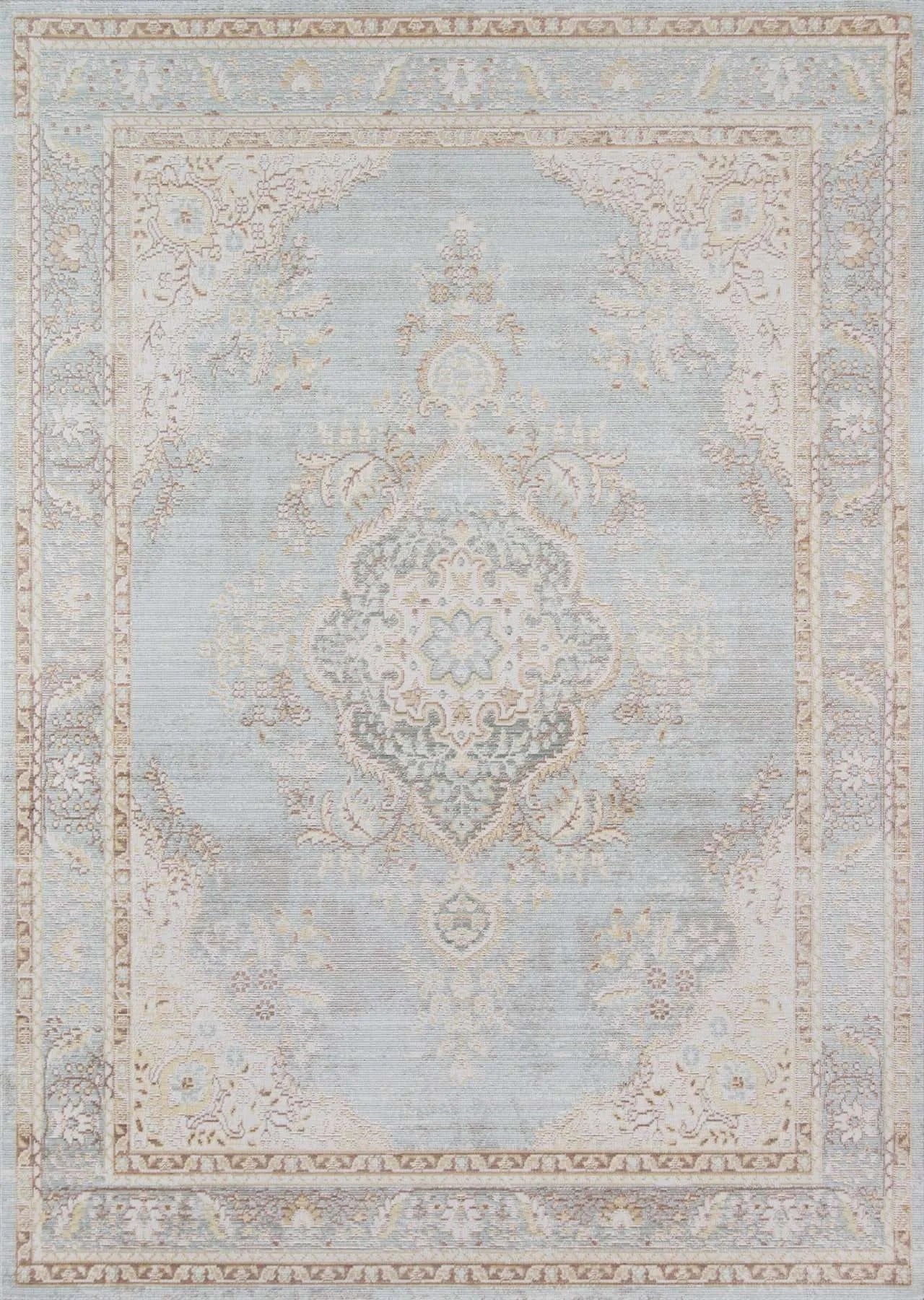 Isabella ISA 1 Blue Rug - Baconco