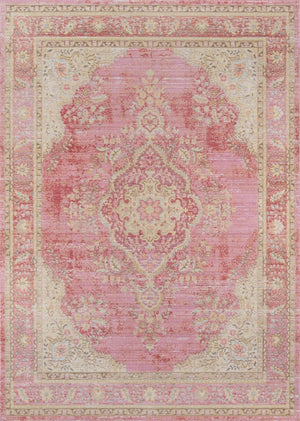 Isabella ISA 1 Pink Rug - Baconco