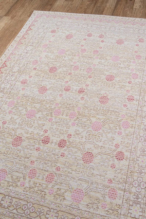 Isabella ISA 3 Pink Rug - Baconco