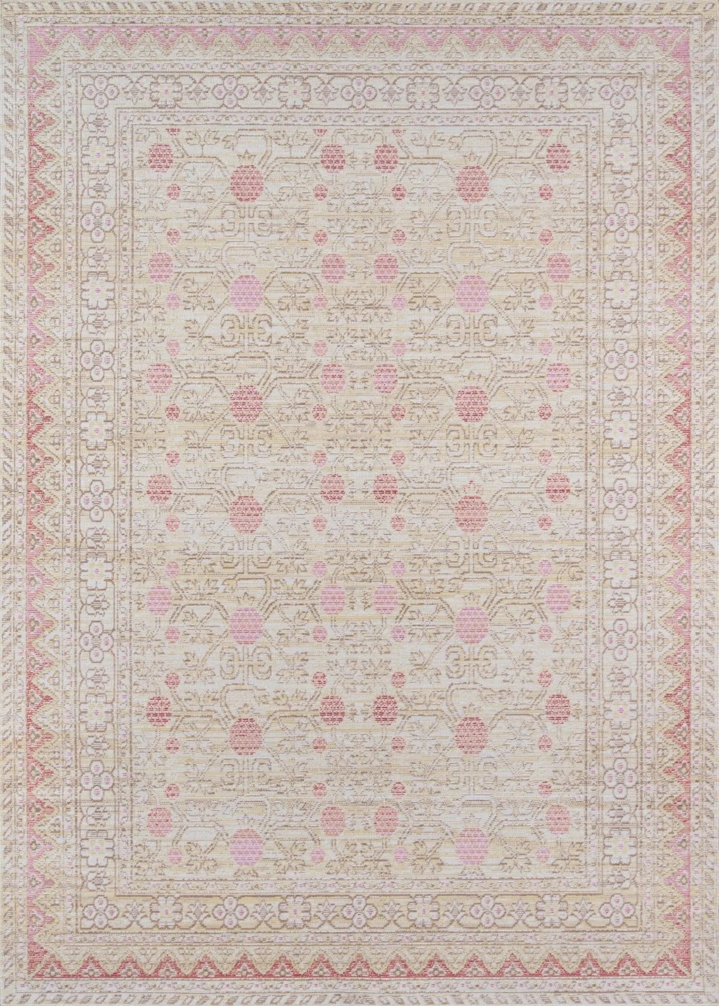 Isabella ISA 3 Pink Rug - Baconco