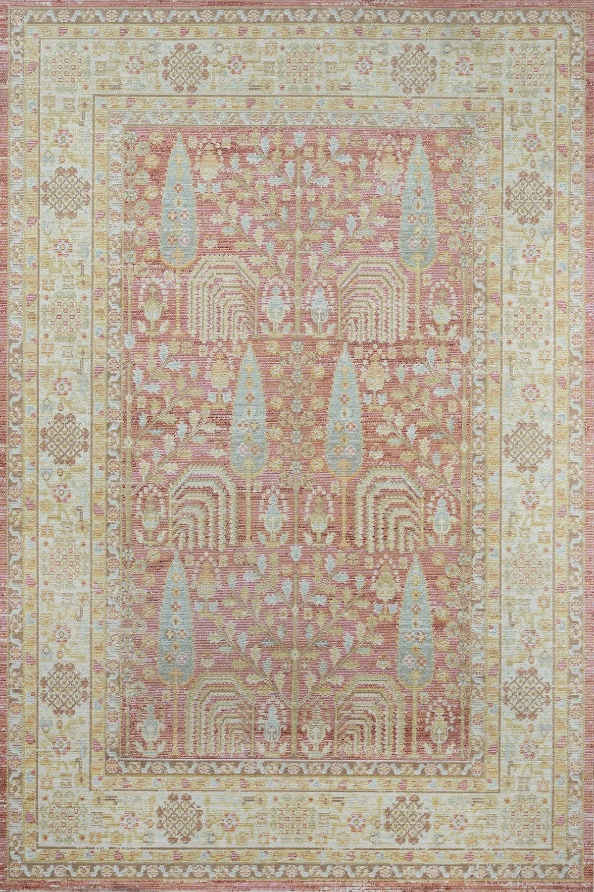 Isabella Isa-8 Pink Rugs - Baconco