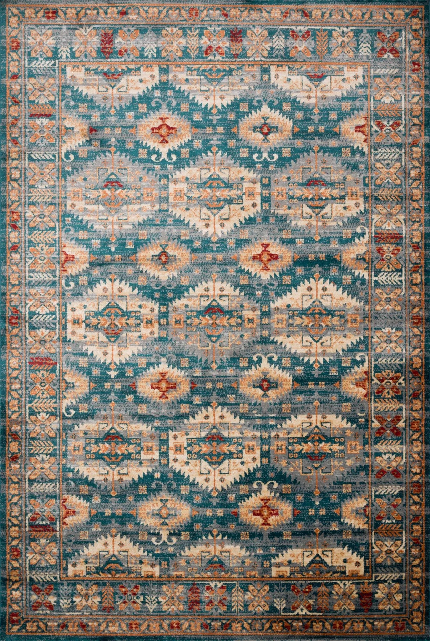 Isadora ISA-06 Lagoon/Multi Rug - Baconco